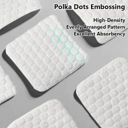 200Pcs Lint Free Nail Wipes Durable Nail Cleaner Pads Manicure Tool for Removing Nail Polish and Cleansing Gel
