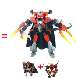 Hero Factory Star Warrior Building Blocks Evo 2in1 Combination Robot Mech Bionicle Figures Bricks Toys For Boys Children's Gifts
