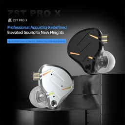 KZ ZST PRO X Hybrid DD&BA Driver IEM HiFi Earphones Upgraded High-Performance Headphones Wide Soundstage Design Wired Headset
