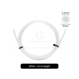 3D Printer Parts Star Shaped PTFE Tube 4mm OD Low-Resistance High Temperature Resistance PTFE Tube for Voron Elegoo Lab A1 AMS