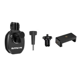 Motorcycle Windshield Action Camera Mount for GoPro 13 12 Insta360 Go Ultra for DJI Osmo Nano/360/Action 6 5 Pro Pocket 3