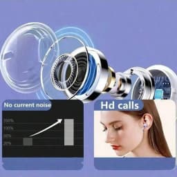 New TWS Bluetooth Headphones 9D Stereo Wireless Earphones InEar HiFi Earbuds HandsFree Headset With Microphone For Smartphone
