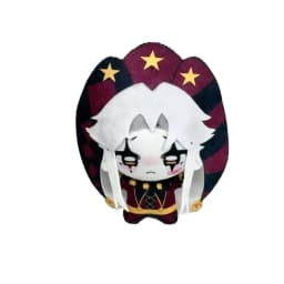 Game The Freak Circus Pierrot Cosplay Doll Plush Stuffed Cotton Figure Dolls Soft Plushies Carnival Accessories Halloween Prop