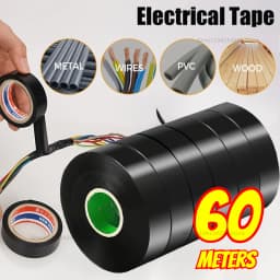 High-temperature Insulation Tape Resistant Black Flame Retardant Electrical Tape Insulating Adhesive for Industrial Household