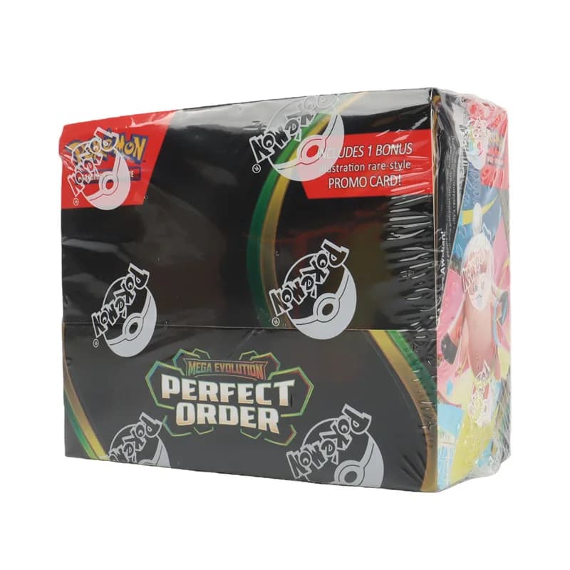 English Pokémon TCG: Mega Evolution Perfect order Booster Box Pokemon card