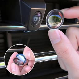 4pcs Car Camera Protective Cover With 2pcs Car Hooks Front Bumper Camera Anti-Scratch Shield Lens Guard PC Protective Cover Kits