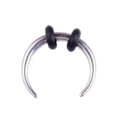 1 Piece Surgical Steel OX Horn Vintage Nose Septum Hoop Rings Ear Septum Clicker Horseshoe Nose Ear Taper Piercing Body Jewelry