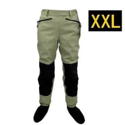 3 Layer Breathable Waterproof Fly Fishing Waist Waders Stockingfoot High Pant Wader Durable Duck Hunting Wading Pants