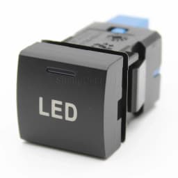 1 Pc Car LED Light Camera View Button Power On Off Radar Sensor Switch Accessories For Toyota Camry 2018 Rav4 2020 Prado 150