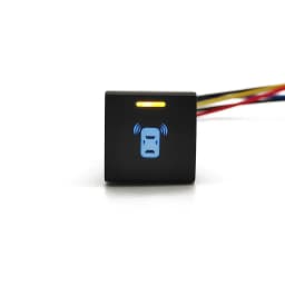 1 Pc Car LED Light Camera View Button Power On Off Radar Sensor Switch Accessories For Toyota Camry 2018 Rav4 2020 Prado 150