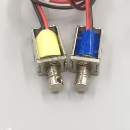 DC 3V 5V 6V 9V 12V 8mm*10mm Mini Tiny Push-Pull Square Solenoid Through Type Electromagnet Stroke 4mm