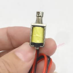 DC 3V 5V 6V 9V 12V 8mm*10mm Mini Tiny Push-Pull Square Solenoid Through Type Electromagnet Stroke 4mm