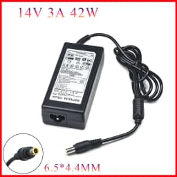 14V 3A 42W 6.5*4.4MM A4514-DSM AC/DC Adapter for Samsung U28E590D UE22F5400 T24C350LT LED Monitor Power Supply 100% Brand New