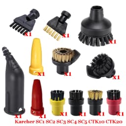 For Karcher Steam Vacuum Cleaner Machine SC1 SC2 SC3 SC4 SC5 SC7 CTK10 CTK20 Parts Brush Head Powerful Nozzle Accessories