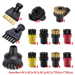 For Karcher Steam Vacuum Cleaner Machine SC1 SC2 SC3 SC4 SC5 SC7 CTK10 CTK20 Parts Brush Head Powerful Nozzle Accessories