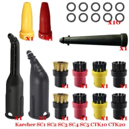 For Karcher Steam Vacuum Cleaner Machine SC1 SC2 SC3 SC4 SC5 SC7 CTK10 CTK20 Parts Brush Head Powerful Nozzle Accessories