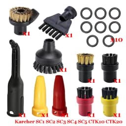 For Karcher Steam Vacuum Cleaner Machine SC1 SC2 SC3 SC4 SC5 SC7 CTK10 CTK20 Parts Brush Head Powerful Nozzle Accessories
