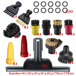 For Karcher Steam Vacuum Cleaner Machine SC1 SC2 SC3 SC4 SC5 SC7 CTK10 CTK20 Parts Brush Head Powerful Nozzle Accessories