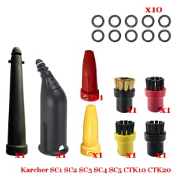 For Karcher Steam Vacuum Cleaner Machine SC1 SC2 SC3 SC4 SC5 SC7 CTK10 CTK20 Parts Brush Head Powerful Nozzle Accessories