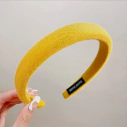 New Colorful Spong Linen Hairbands For Women Girls Fashion Hair Accessories Headband Hair Hoops Headwear Hair Decorate