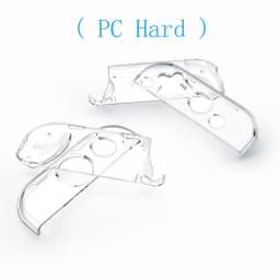 Dockable Clear Hard Case for Nintendo Switch 3In1 Protective Case Cover for Nintendo Switch & Joycon Controller with Grip Cover