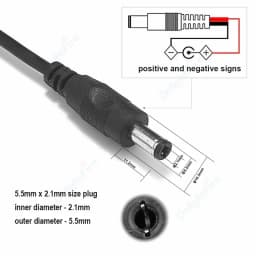 0.5-10m DC Power Cable 20 22AWG 5.5 2.1mm Male Female Plug DC Cable 12V Jack Extension Cord For CCTV Camera Connector Adapter