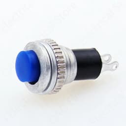 6Pcs 10mm DS-316 Self-reset Push Button Switch Momentary 1A/125VAC 2PIN 6Color
