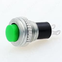 6Pcs 10mm DS-316 Self-reset Push Button Switch Momentary 1A/125VAC 2PIN 6Color
