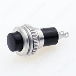 6Pcs 10mm DS-316 Self-reset Push Button Switch Momentary 1A/125VAC 2PIN 6Color