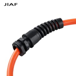 5PCS Waterproof Cable Gland PG7 Plastic Anti-Bending Joint M12 Nylon PA66 Torsion-proof Glands PG9/11/13.5/16/19/21 Connector