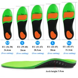 Best EVA Orthopedic Shoes Sole Insoles For feet Arch Foot Pad X/O Type Leg Correction Flat Foot Arch Support Sports Shoes Insert