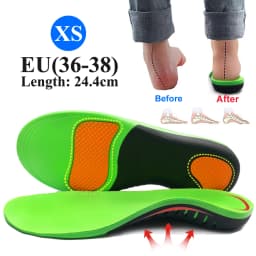 Best EVA Orthopedic Shoes Sole Insoles For feet Arch Foot Pad X/O Type Leg Correction Flat Foot Arch Support Sports Shoes Insert