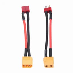 XT60 to Deans T-Plug Male Female Adapter Connector Cable for Lipo Battery 14AWG RC Parts