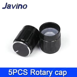 5PCS/LOT 20 Position 360 Degree Rotary Encoder EC11 w Push Button 5Pin Handle Long 15/20MM With A Built In Push Button Switch