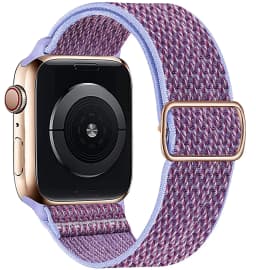 Strap for Apple Watch Ultra 2 Band 49mm 46mm 44mm 40mm 45mm 41mm 42mm Elastic Nylon Loop Correa iWatch Series 11 10 9 8 SE 7 6 5
