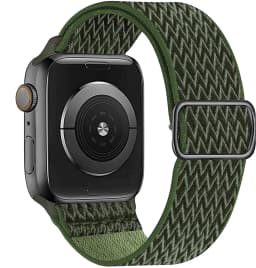Strap for Apple Watch Ultra 2 Band 49mm 46mm 44mm 40mm 45mm 41mm 42mm Elastic Nylon Loop Correa iWatch Series 11 10 9 8 SE 7 6 5