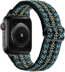 Strap for Apple Watch Ultra 2 Band 49mm 46mm 44mm 40mm 45mm 41mm 42mm Elastic Nylon Loop Correa iWatch Series 11 10 9 8 SE 7 6 5