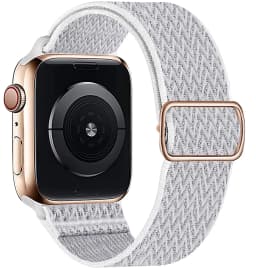 Strap for Apple Watch Ultra 2 Band 49mm 46mm 44mm 40mm 45mm 41mm 42mm Elastic Nylon Loop Correa iWatch Series 11 10 9 8 SE 7 6 5