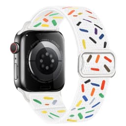 Strap for Apple Watch Ultra 2 Band 49mm 46mm 44mm 40mm 45mm 41mm 42mm Elastic Nylon Loop Correa iWatch Series 11 10 9 8 SE 7 6 5