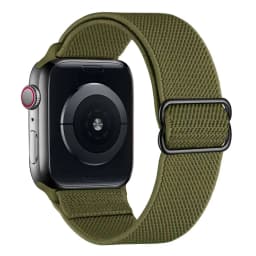 Strap for Apple Watch Ultra 2 Band 49mm 46mm 44mm 40mm 45mm 41mm 42mm Elastic Nylon Loop Correa iWatch Series 11 10 9 8 SE 7 6 5