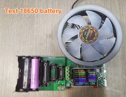 ABS 4-wire and 2-wire Terminal 18650 26650 14505 14340 1425 battery Case Holder test Storage box for DL24P