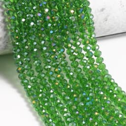 Glass Beads for Bracelets 3/4/6/8mm Faceted Multicolor Austria Crystal Round Loose Beads for Jewelry Making Diy Bracelet Strand