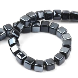 Fashion Colors 6mm/8mm/10mm Square Beads Ceramic Beads DIY 2.0mm Hole Beads Handmade Porcelain Beads For Jewelry Making