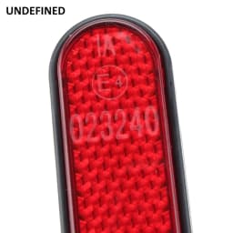 For Harley Sportster Dyna Universal Motorcycle Reflector Rectangle Saddlebag Latch Cover Front Reflectors Case Safety Warning