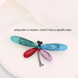 Fashion Dragonfly Brooches For Women Vintage Insect Animal Brooch Pin Jewelry