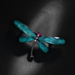 Fashion Dragonfly Brooches For Women Vintage Insect Animal Brooch Pin Jewelry