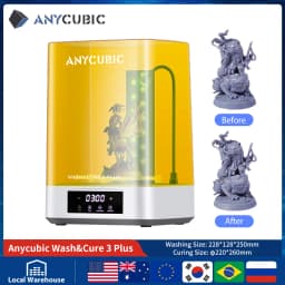 ANYCUBIC Wash & Cure 3/ 3 Plus/ 3 Max Model Curing and Washing Machine For SLA LCD DLP Resin 3D Printer For Photon Series