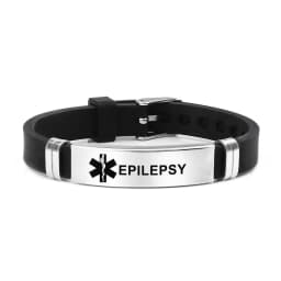 Type 2 diabetes stainless steel life star medical silicone bracelet diabetes warning Bracelet браслет браслет мужской pulseras