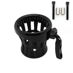 Motorcycle Handlebar Mounted Drink Cup Driver Drink Cup Holder For Harley Road King Electra Glide Sportster Dyna Softail 1996-UP