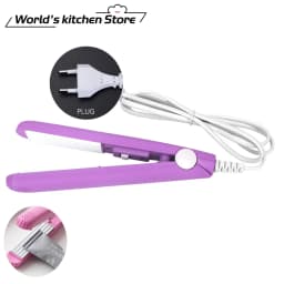 Mini Portable Heat Sealing Machine Food Vacuum Sealer Seal Packing Plastic Impulse Sealer Household Bag Clips Handheld